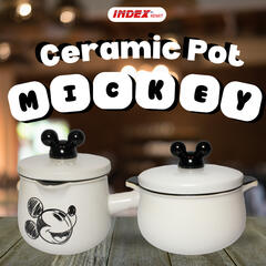 CERAMIC COOKING POT MICKEY MOUSE ➜ 300 Poin = 10 Kwitansi KIRIMAN UANG